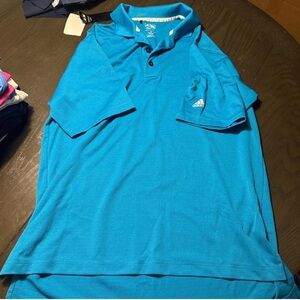 Adidas Men's Vibrant Blue Polo